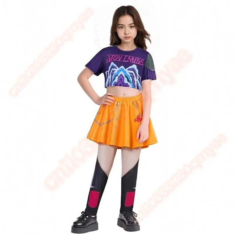 2025 caçadores de demônios cosplay trajes para meninas zoey mira rumi fantasia roleplay outfits kpop halloween carnaval festa ternos