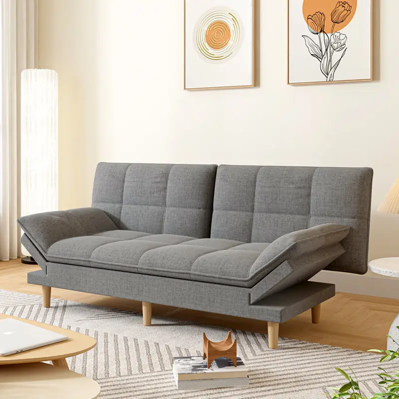 Folding sofa bed, multifunctional sofa, dual-purpose bedroom, living room, sofa, minimalist style