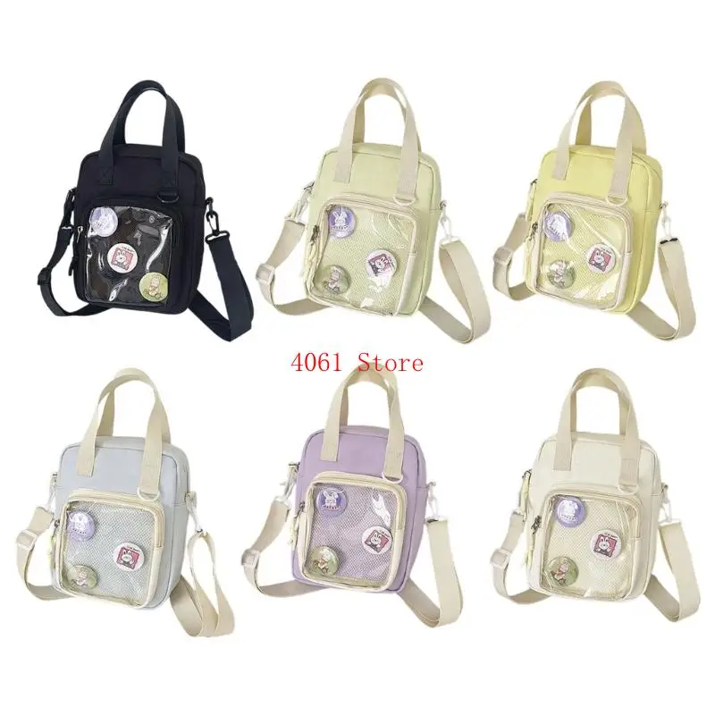 

Модный мультфильм вдохновляет одно ремешок Messengers Medsengers Bag Lightweight Nylon Awgle для подростков и взрослых