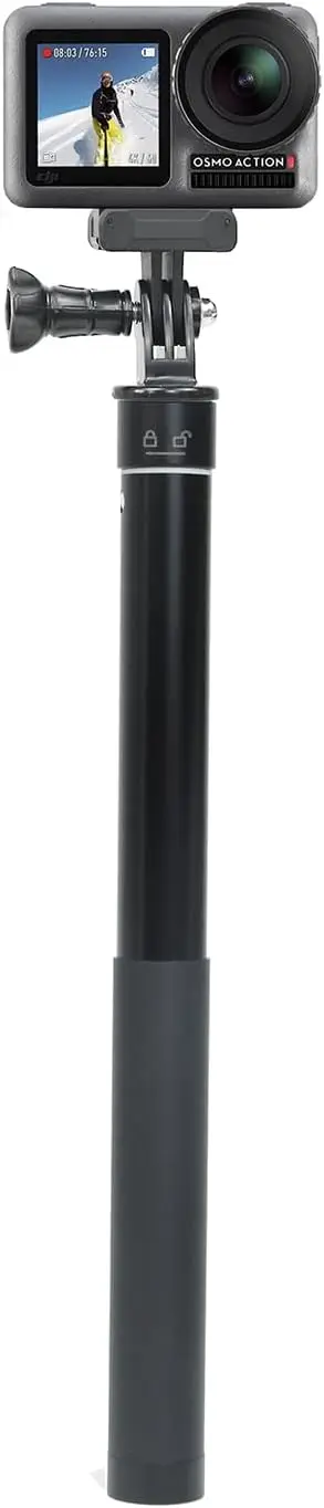 

Selfie Stick for DJI Osmo Action 4 with Magnet Mount Adapter