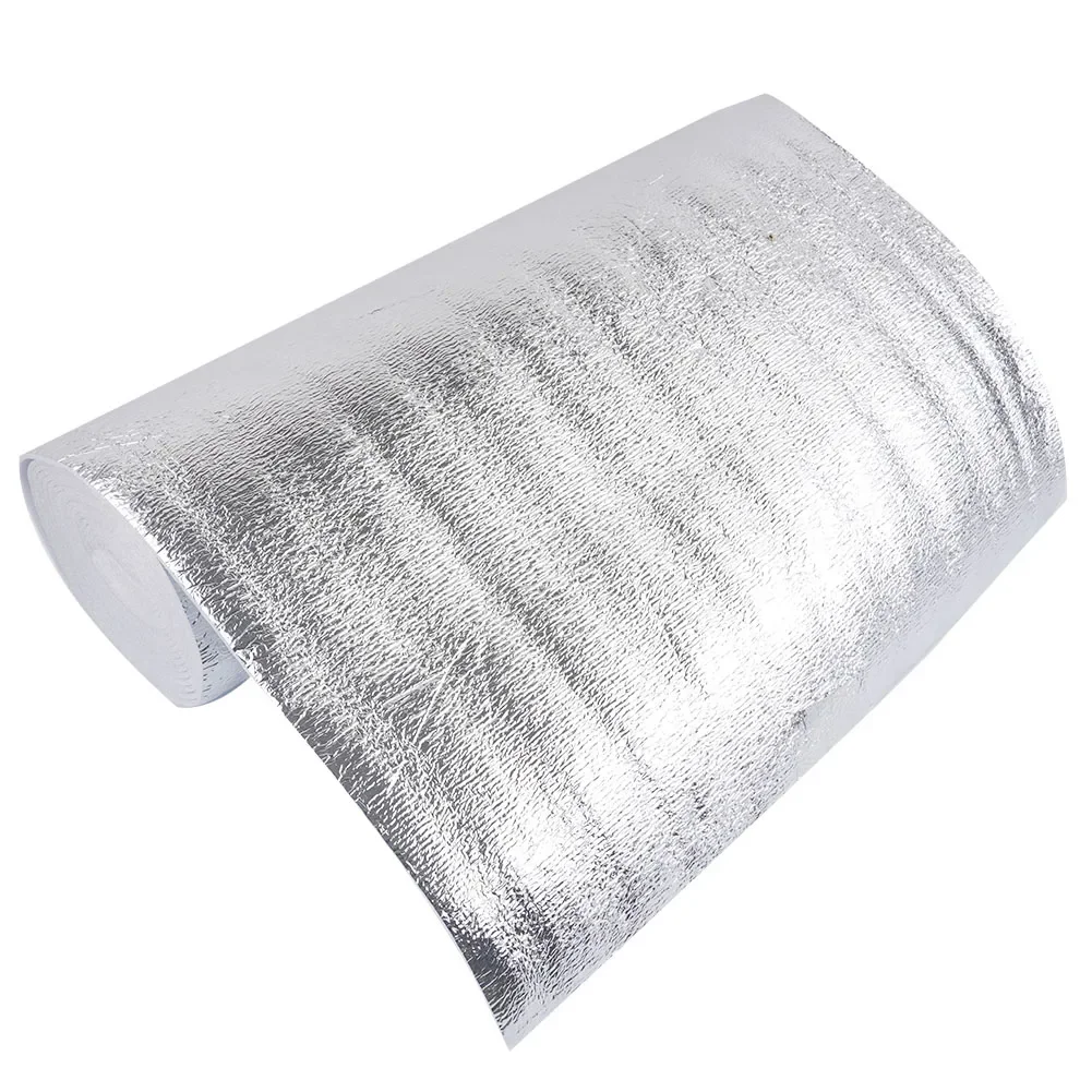 1 Roll Wall Thermal Insulation Multi-Function Reflective Film 5/10m PET Aluminum Foil Thermal Insulation Film Home Decoration