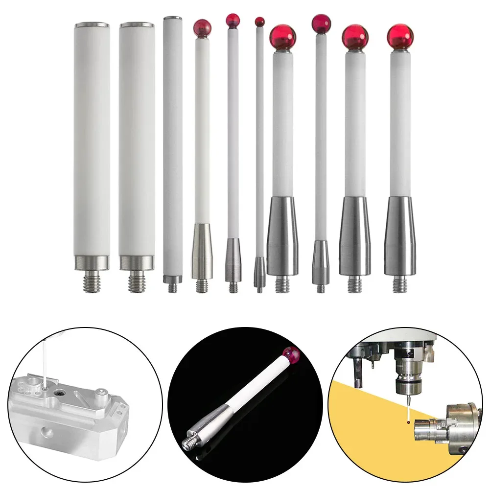 CMM Stylus Thread 4 5 6 Mm Ru By Ball Tip Styli Ceramic Stem Extended A-5003-0233 A-5003-0235 A-5000-9761 A-5000-3709 Probe