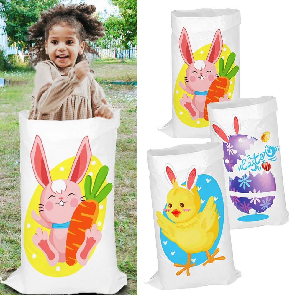 Easter Party Outdoor Toss Game Inflatable Bunny Ring Toss Game Easter Rabbit Ears Ring Toss Party Games Inflatable Toys Gift