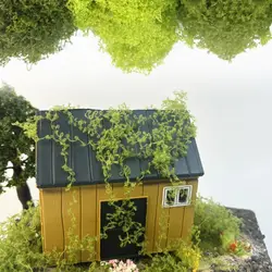 10g DIY Green Artificial Cane Vine Accessories Scene Model Simulation Creepers Ivy Sand Table Railway Scenery Miniature Wicker