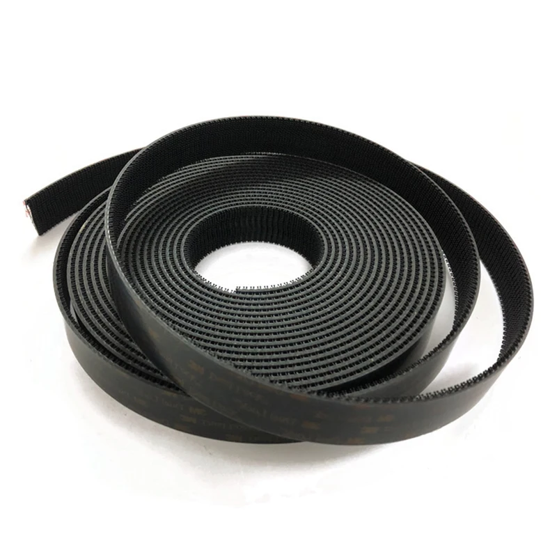 Dual Lock Reclosable Fastener SJ3550CF Black Mushroom Adhesive Tape with Acrylic Backing Tape Type 250 1”*50YD