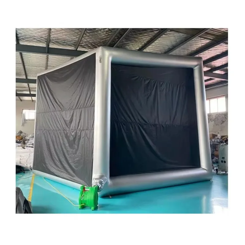 

Лидер продаж, герметичная надувная палатка для занятий гольфом на открытом воздухе, надувная палатка с экраном для фильма