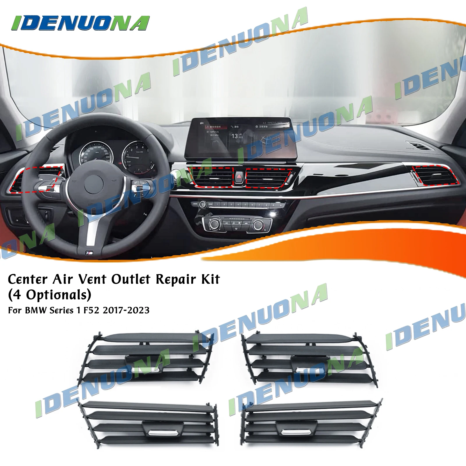for-bmw-series-1-f52-2017-2023-interior-air-outlet-vent-grille-conditioning-repair-kit