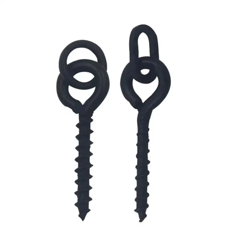 10PCS Carp Fishing Bait Screws High Strength Bait Fixing Parts for Boilie Method Feeder Freshwater Saltwater Fishing