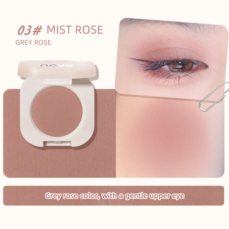 Diamant Zilver Oogschaduw Blijvende Waterdichte Monochroom Glanzende Oogmake-up Palet Shimmer Mat Grijs Roze Bruin Oogschaduw Cosmeti