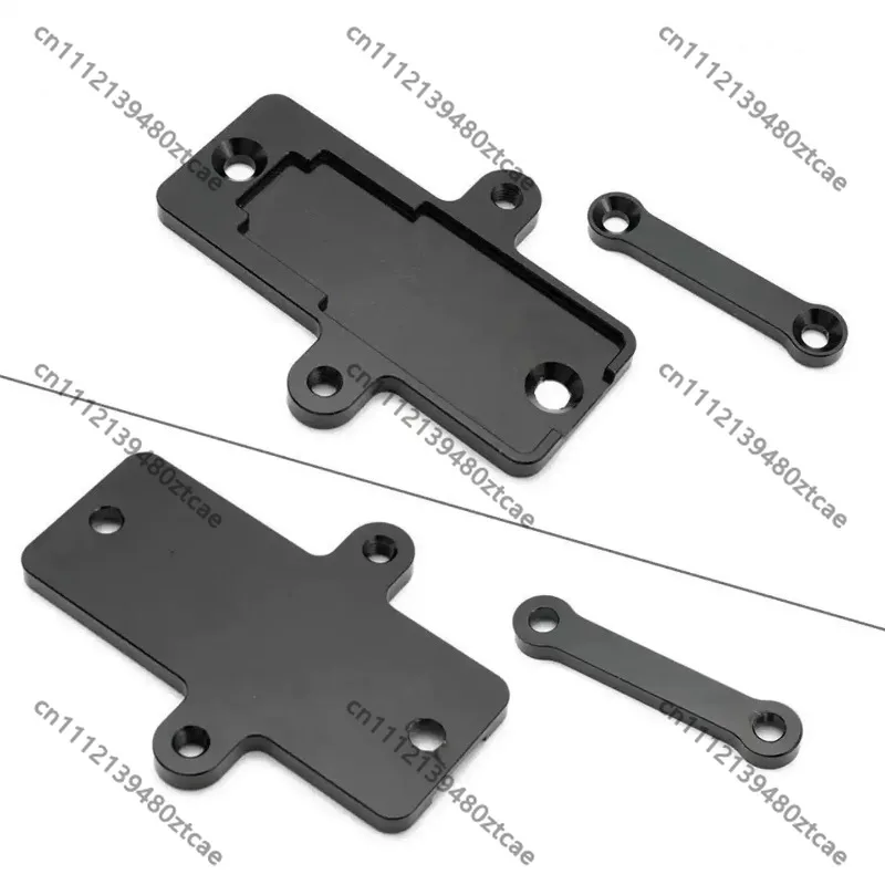 Universal Aluminum Alloy Mount Bracket for Car Alcohol Sensor, Modified Sensor Holder Base Replacement Accessory