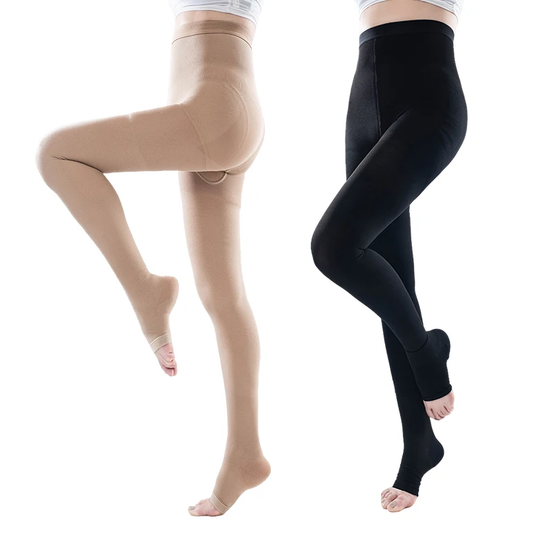 

15-21 мм рт. ст., 1 шт., компрессионные колготки, женские непрозрачные плотные чулки, медицинский градуированный поддерживающий шланг для веррикозного расширения вен, отеков