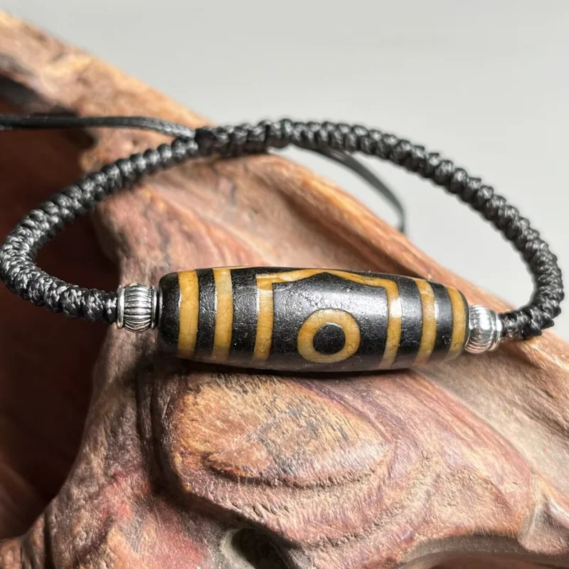 

Браслет ручной работы из старого агата Tianzhu с высоким содержанием масла, три шесть девяти глаз