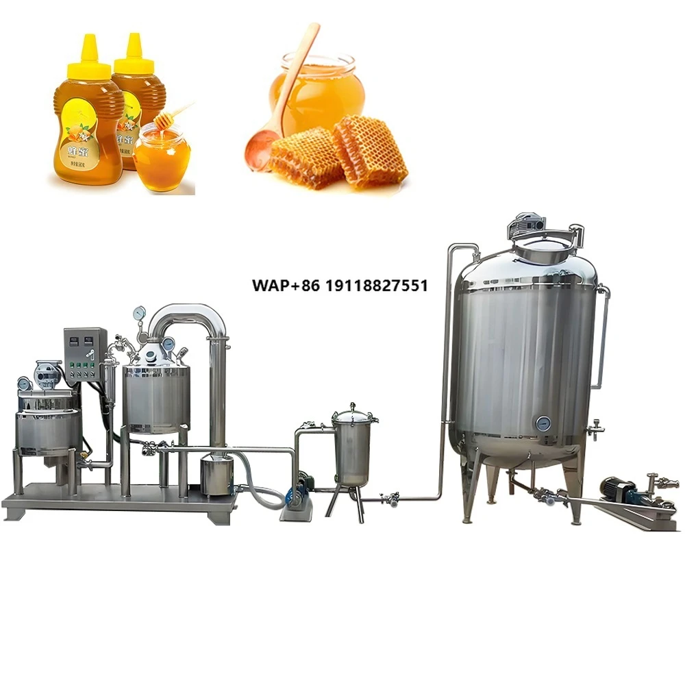 Автоматическая электрическая линия для переработки и экстракции меда VBJX (горячая новинка)