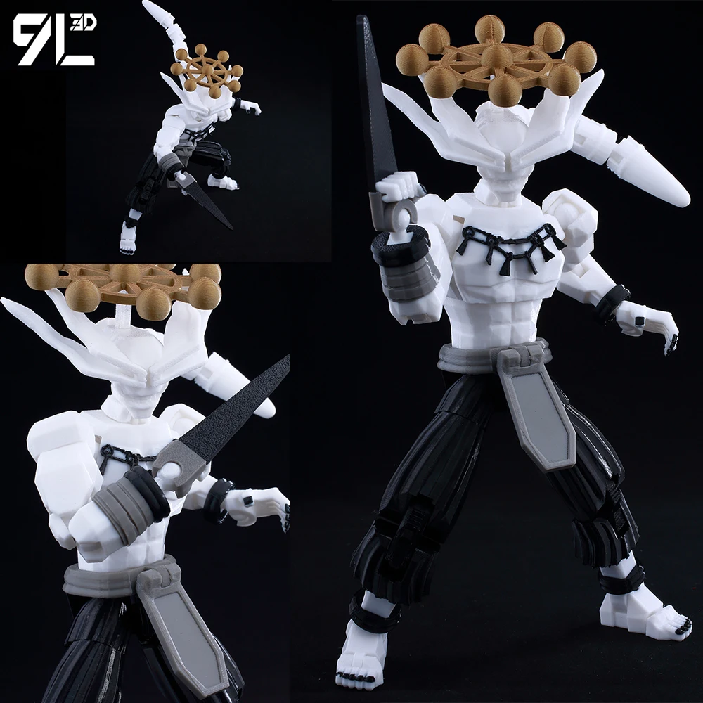 9L3D Jujutsu Kaisen Jogo Figure LUCKY13 Anime Mahoraga Collectible