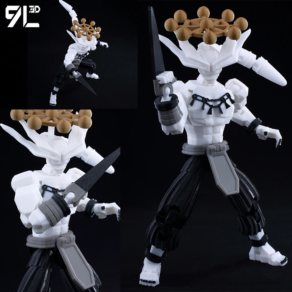 9L3D Jujutsu Kaisen Jogo Figure LUCKY13 Anime Mahoraga Collectible