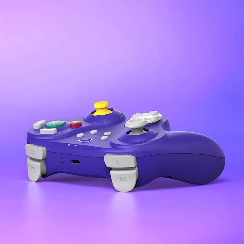 Controller di gioco wireless viola NYXI Warrior Lite per Switch 2/PC