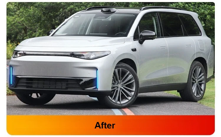 For Leapmotor C10 C16 2024 2025 Car Led Daytime Running Light Front Fog Lamp Led Flowing Turn Signal Modification Accessories detail image 2