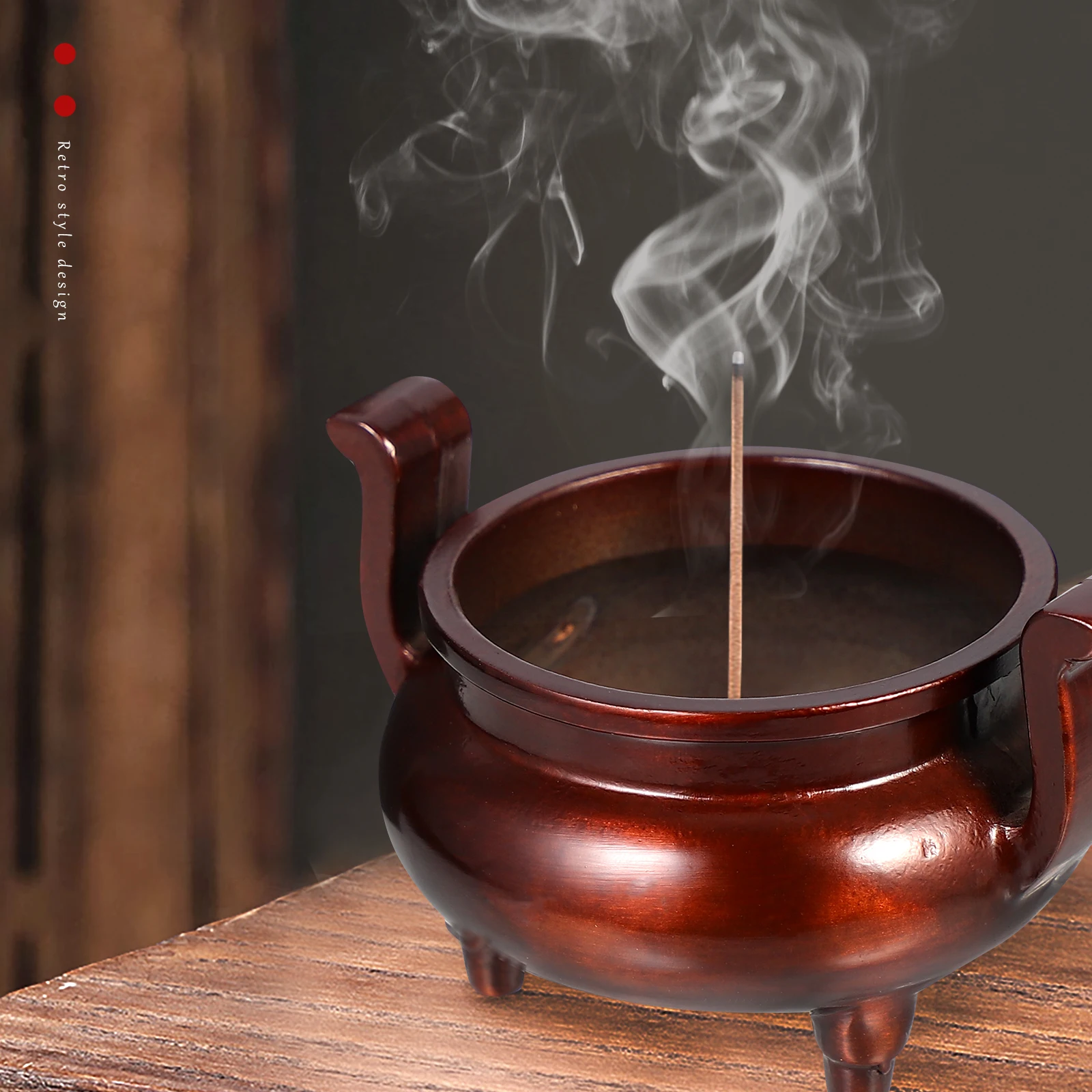 

Incense Burner Decoration Brass Essential Oil Home Decoration Censer Yoga Bedroom Stick Censer Kitchen Brass