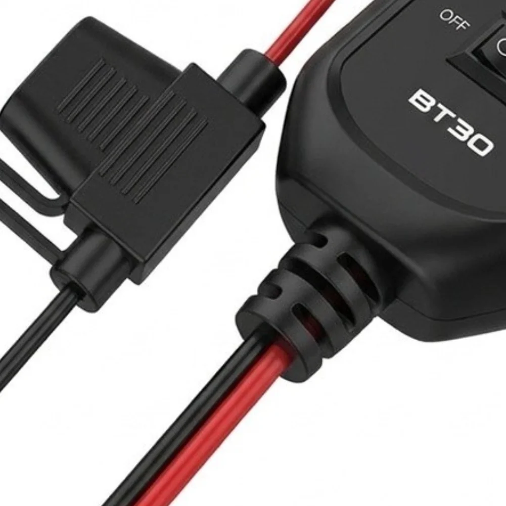 BT30 For OBD Power Cable For ECU Battery Saver With Dual Color Display Voltage Current Monitor For Car Battery Replacement Tool