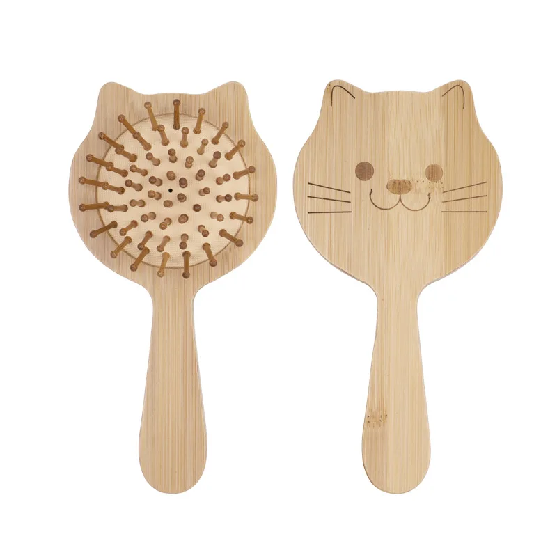 Hair Brush Air Cushion Massage Comb Cute Wooden Combs for Children Cepillo Para Cabello Hair Styling Tool Расческа Для Волос