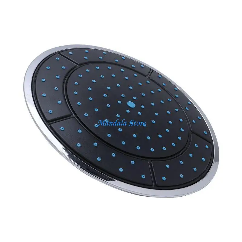 U2JC Round Bathroom Top Shower for Head Straight Screw Rainfall Showering