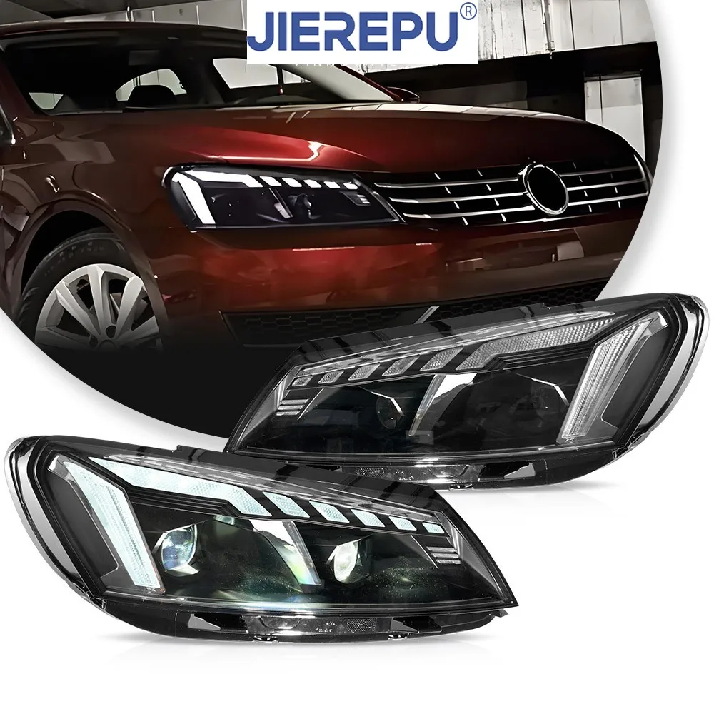 

Полный светодиодный проектор в сборе для VW Passat 2011-2015 годов с анимацией и динамическими автомобильными фарами, аксессуары