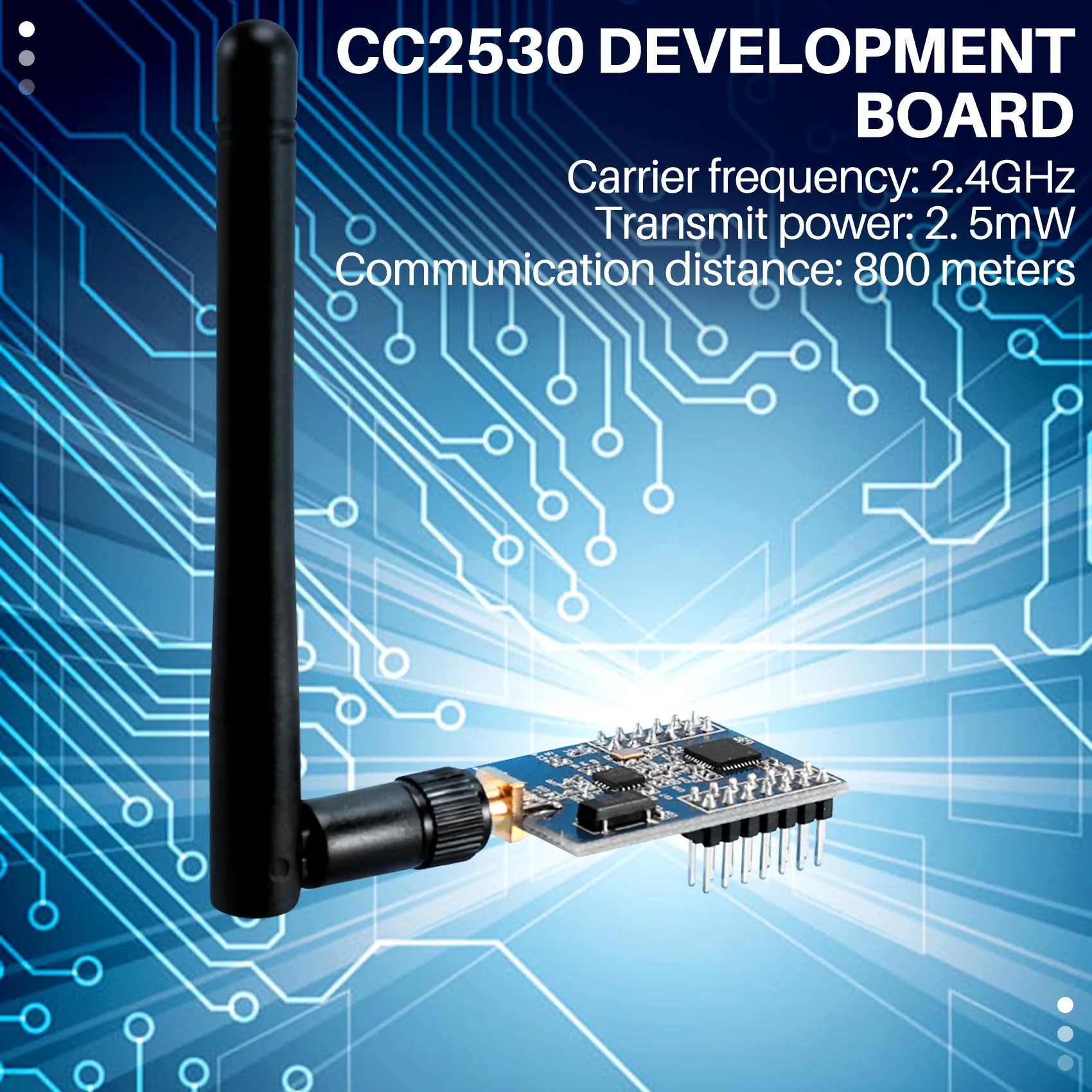 SWXF ZigBee Conversion Serial Port TTL Uart Wireless PA Module CC2530+CC2591 Zigbee Module CC2530 Development Board