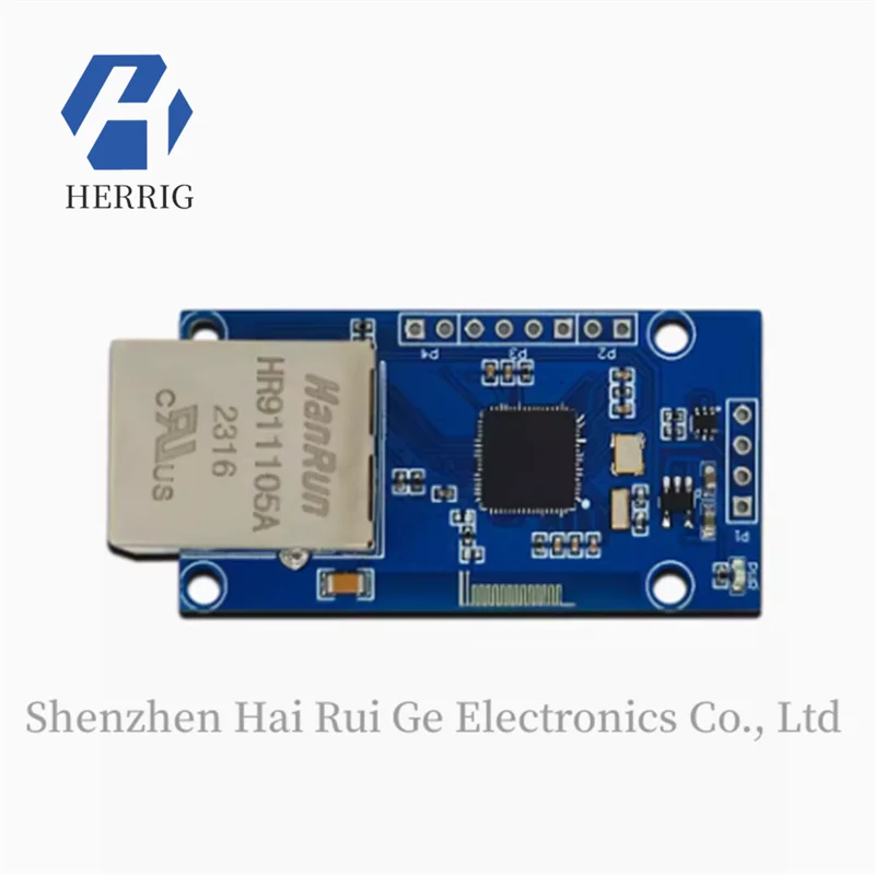 

CH32V208 serial port to Ethernet module TTL network transparent transmission development board