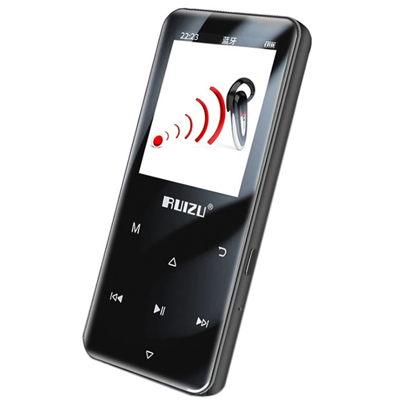 

Mp3-плеер RUIZU D19 с поддержкой Bluetooth 4,0, 16 ГБ, портативный плеер с FM-радио