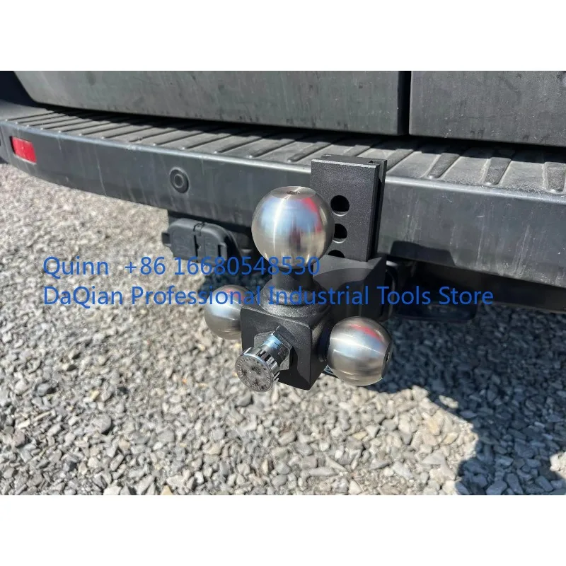 20266 Inch Drop Hitch Fits 2 & 2.5 Inch Receiver Adjustable Trailer Hitch Ball Mount