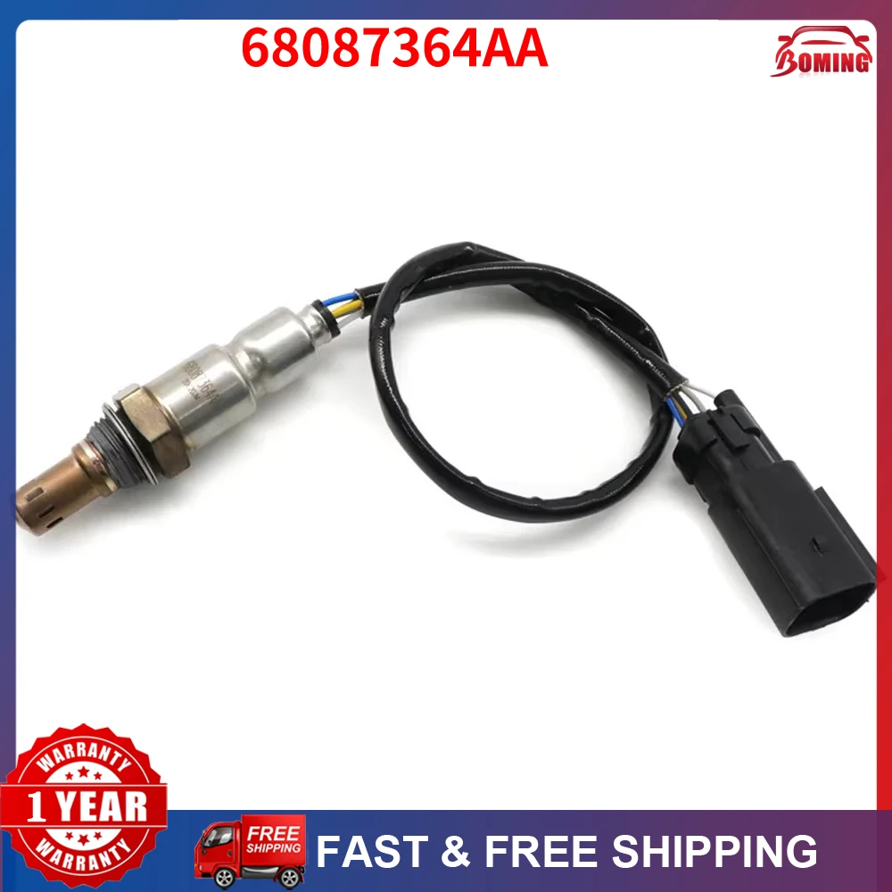 For Chrysler 200 Dodge Dart Fiat 500X Jeep Cherokee NEW 5 Wire Air Fuel Ratio Sensor Lambda Oxygen O2 Sensor Probe 68087364AA