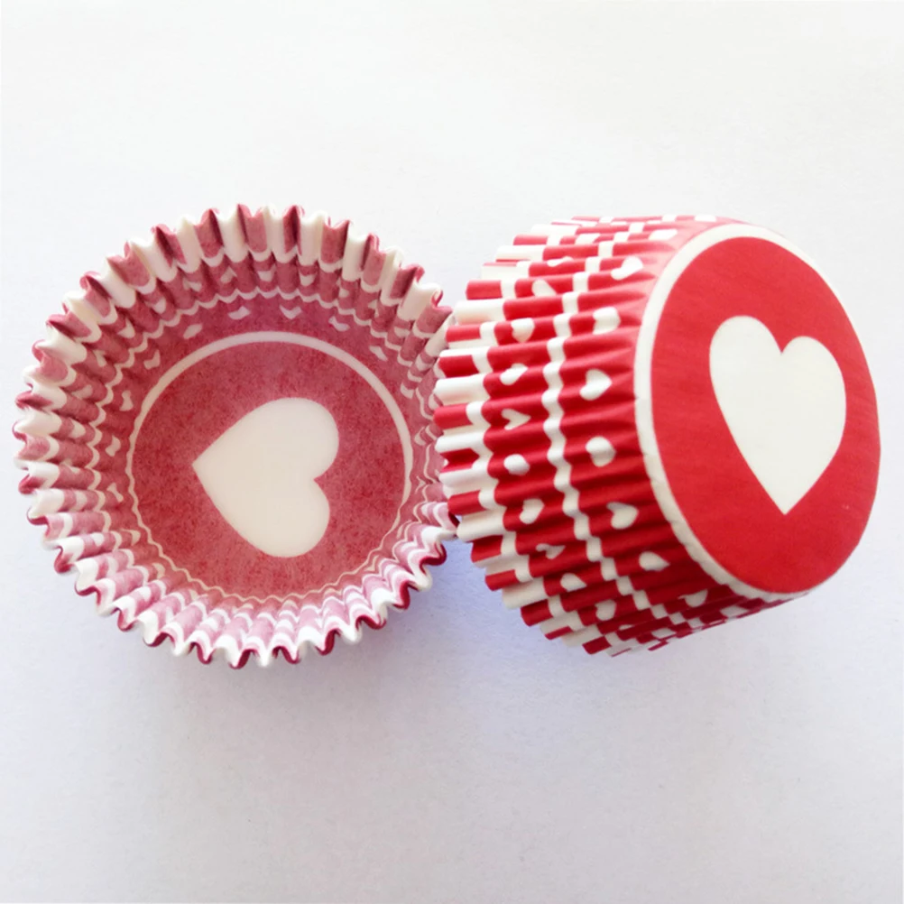 

400pcs Cupcake Liners Cake Muffin Mold Paper Cups Baking Favors Rainbow Star Shapes Birthday Party Snacks Holder