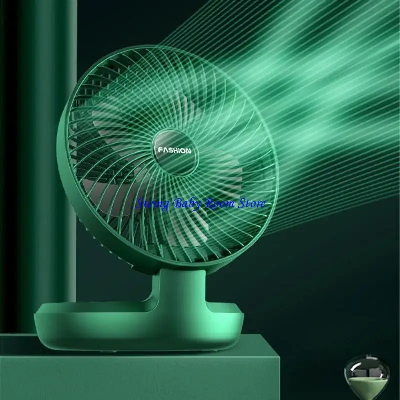 K1ad Home Office Bedroom Wireless Wareled Direculation Dirculation Air التبريد مروحة قابلة للطي قابلة للطي قابلة للطي