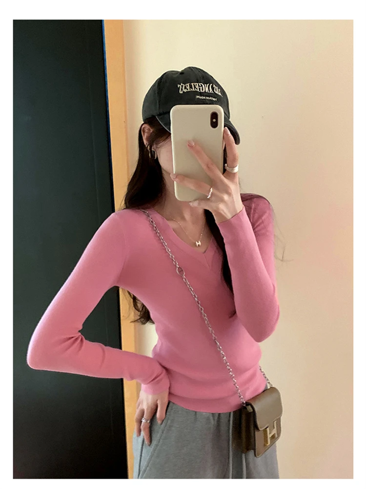 

Autumn Women T Shirt T-Shirt Woman Clothes Tops Tshirt Female Crop Top Tees Y2k Para Mujer Ropa De Mujer Roupas Feminina Traf