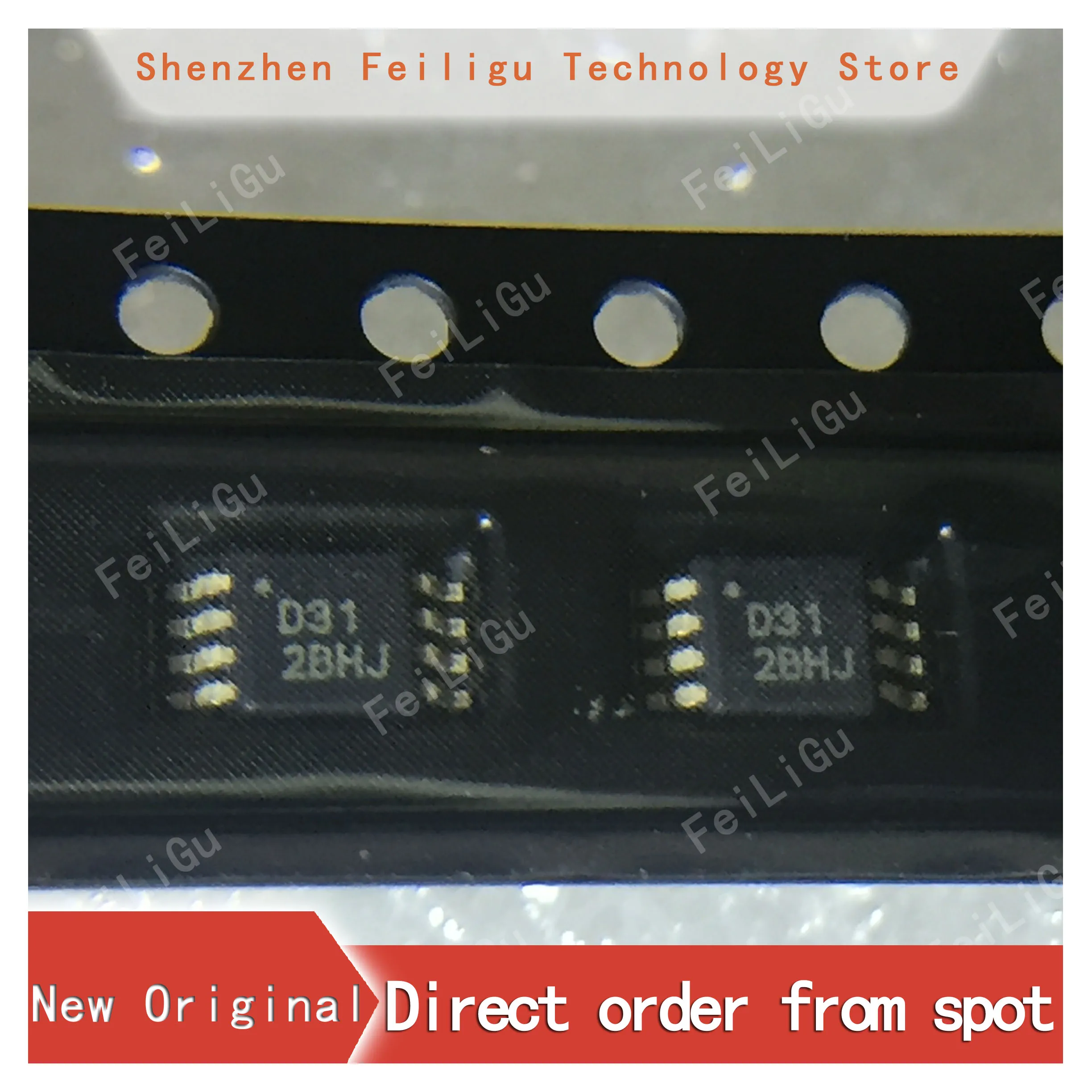 

1/10/30Pieces 100% New Original DAC8531E/2K5 DAC8531E DAC8531 Screen Printing:D31 Package:MSOP8/VSSOP8 16-bit DAC Chip