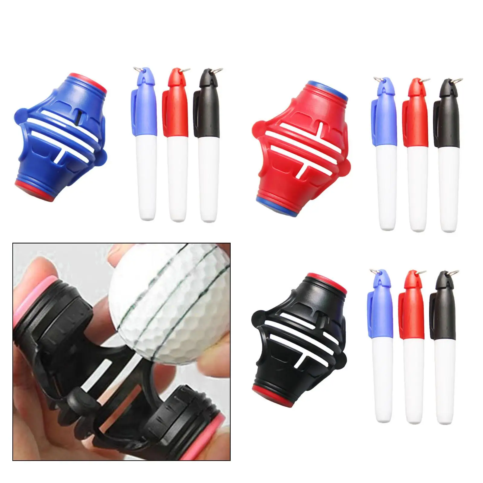 

Golf Ball Liner Golf Ball Line Drawing Tool for Training Outdoor Beginners