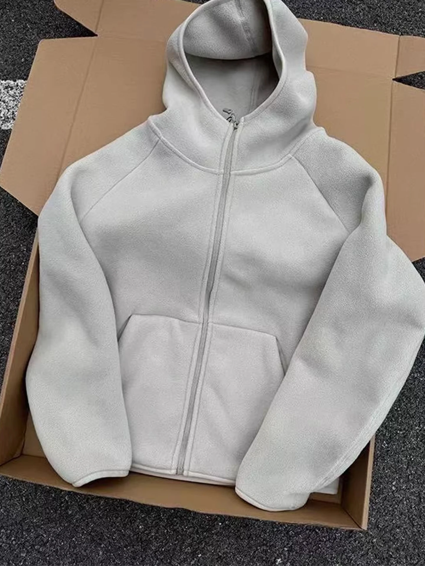 

Ay Fce толстовка кардиган мужская Thiened теплая плавающая спортивная уличная повседневная куртка зимнее удобное пальто для отдыха