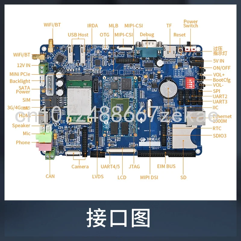 Development Board ARM Cortex-a9 Embedded Linux/Android System I.mx6q