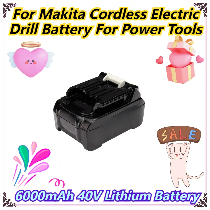 

6000mAh 40V Lithium Battery For Makita Cordless Electric Drill Battery For Power Tools
