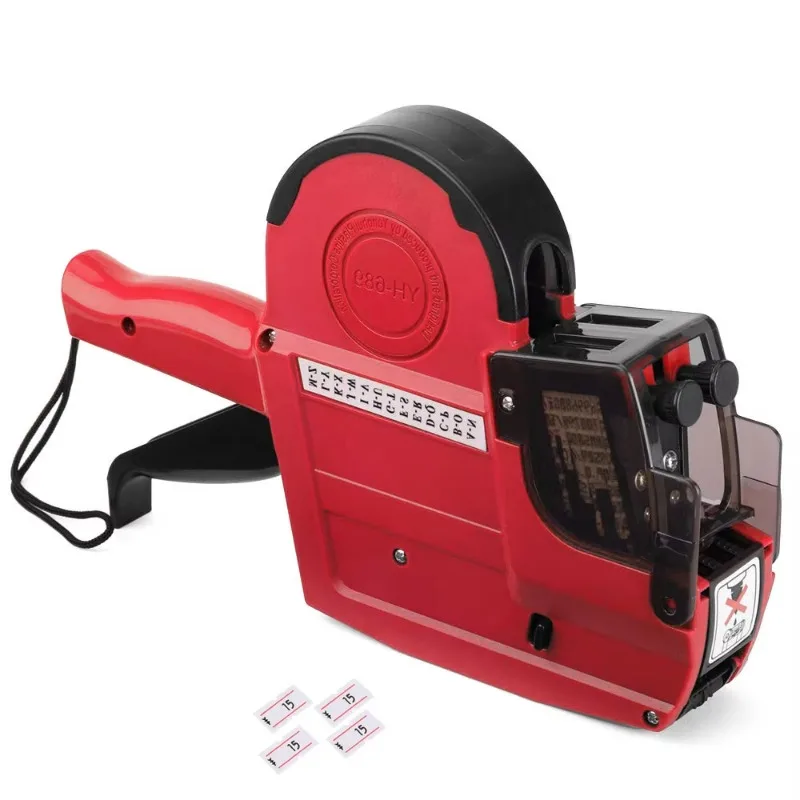High-quality supermarket double-row price labeling machine