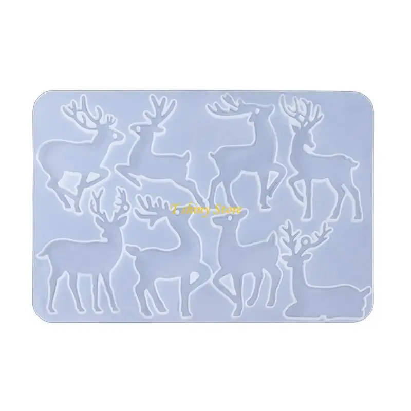 

N58F серьги силиконовые формы эпоксидная смола формы для ушей DIY ювелирные изделия ручной работы