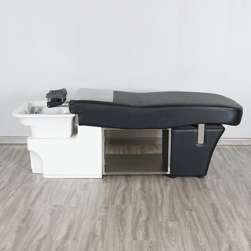 

Nail Spa Commercial Salon Chair Hair Stylist Water Circulation Basin Shampoo Bed Chairs Comfortable Luxury Fryzury Barbershop