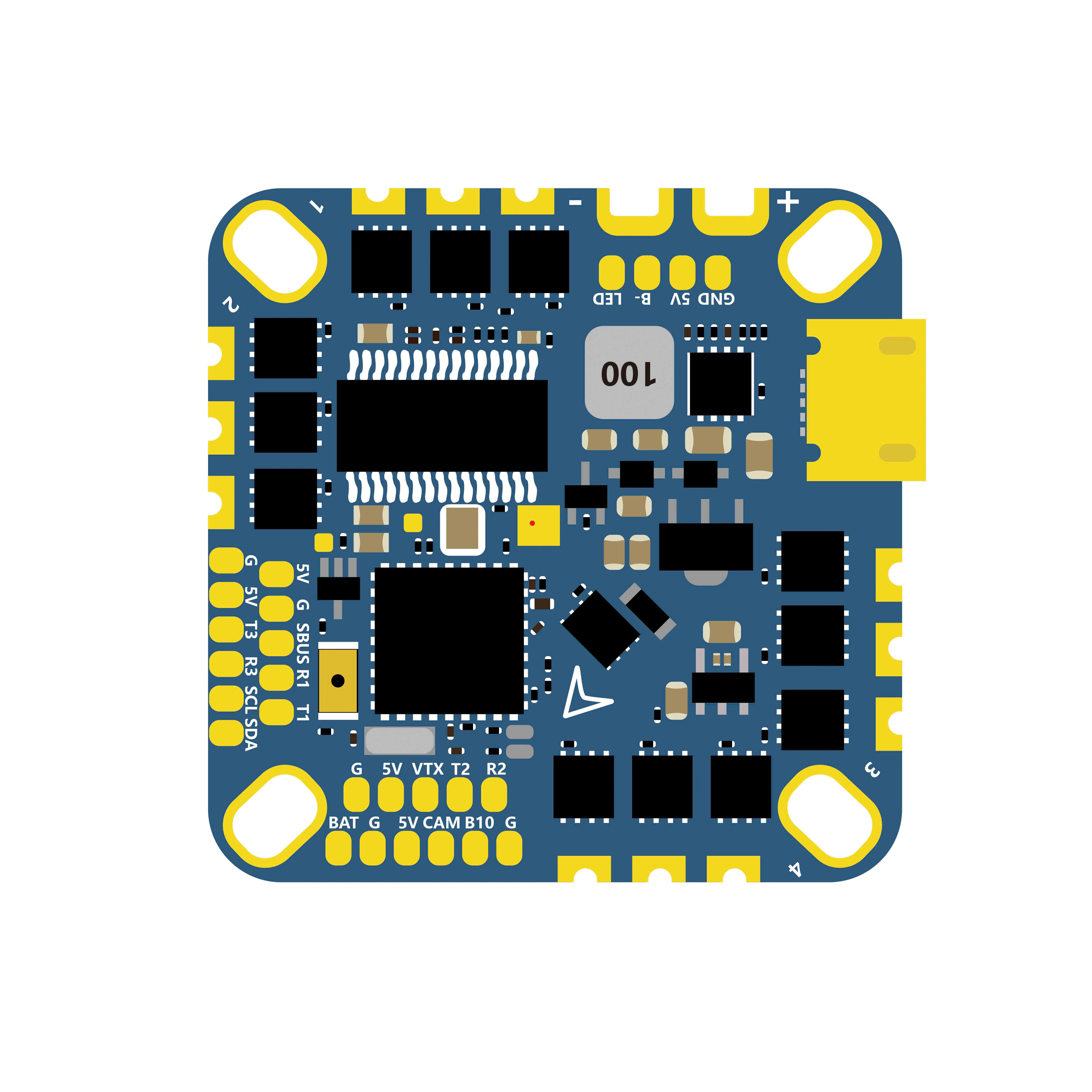 HAKRC F411 AIO F4126 Flight Controller BLHELI_S 20A/40A ESC Built