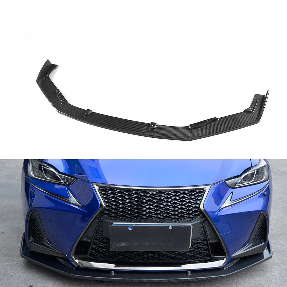 

IS300 IS350 carbon fiber front lip spoiler for Lexus IS/IS F-Sport 17-18