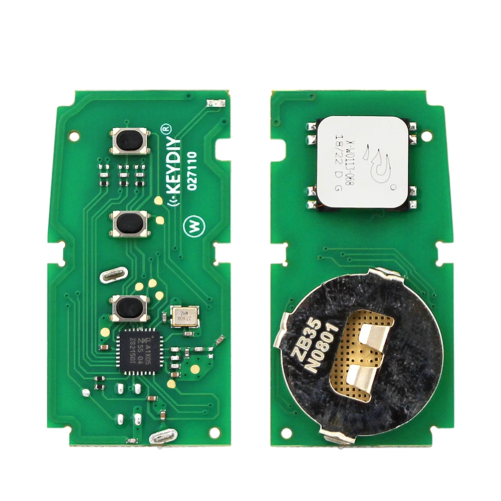KEYDIY KD ZB36 Universal Smart Key ZB36 ZB36-2 ZB36-3 ZB36-4 for KD-X2 KD-MAX Smart Car Key Replacement Fit More Than 2000 Model