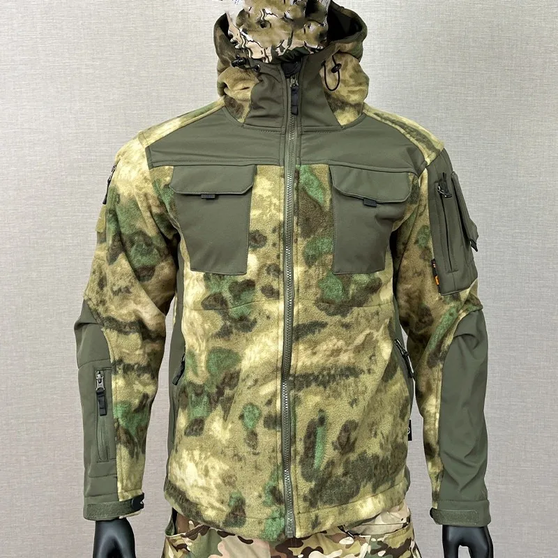Chaqueta forro polar duradera para exteriores con paneles - imagen 3