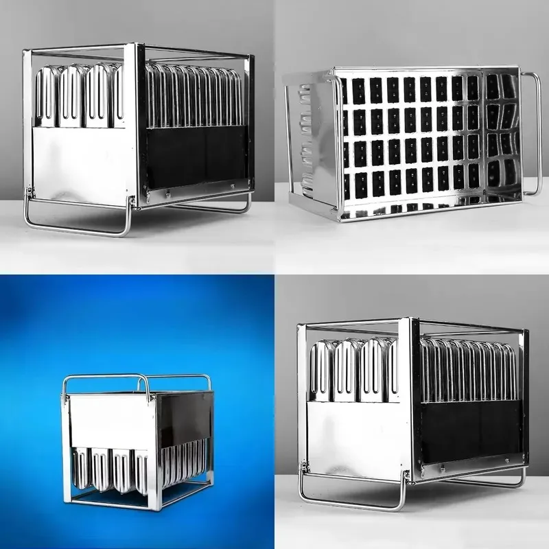Stainless Steel Popsicle Mold Industrial Commercial Ice Cream Tray Holder Processing Mould