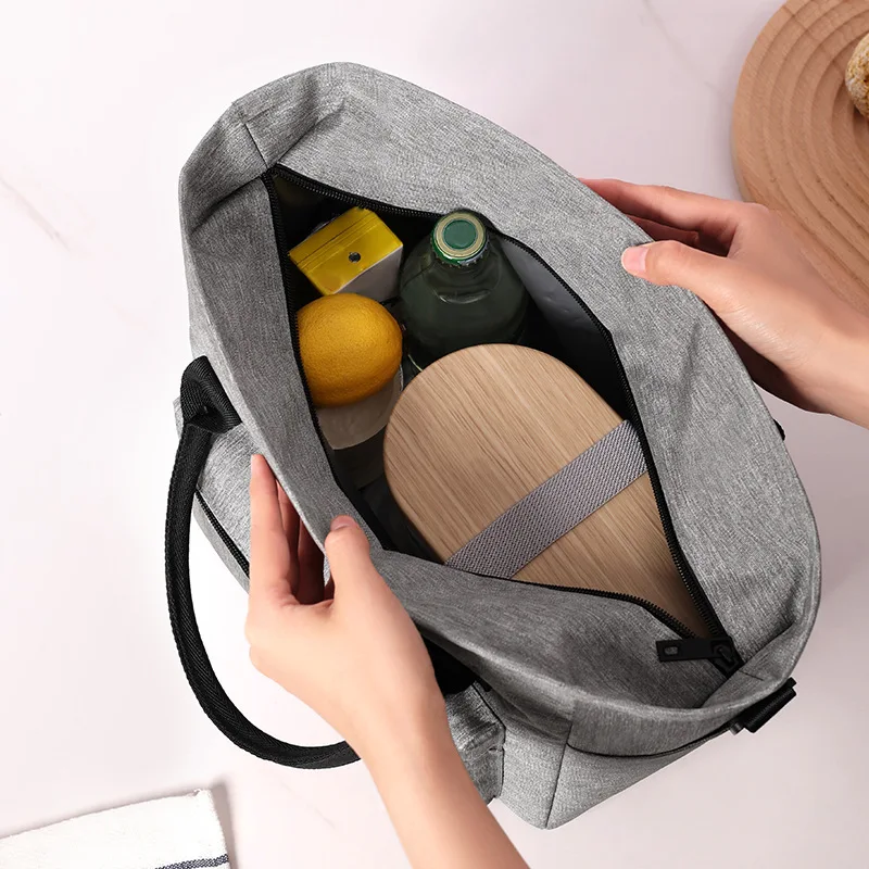 Borsa termica portatile per gli impiegati per confezionare la borsa per il pranzo al sacco con borsa per il pranzo portatile per il riso borsa per