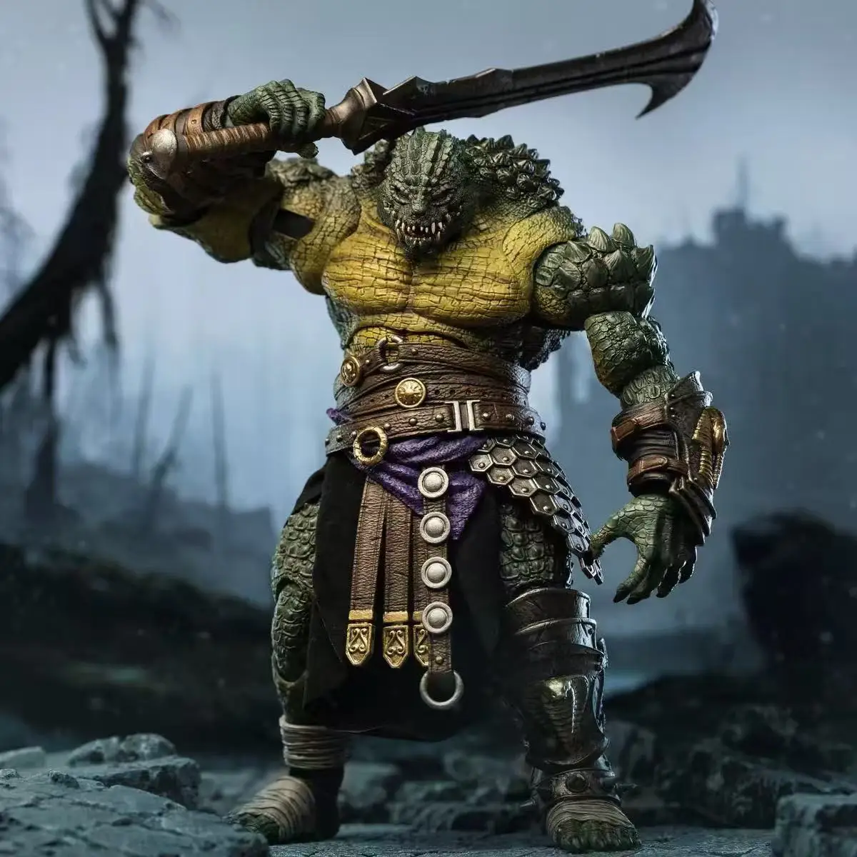 In Stock XESAYR Gladiator 1/12 Sobek Jaw Barbarian Mercenary Bear Head Weapons Accessory Full Set 6in Soldier Action Figure Body