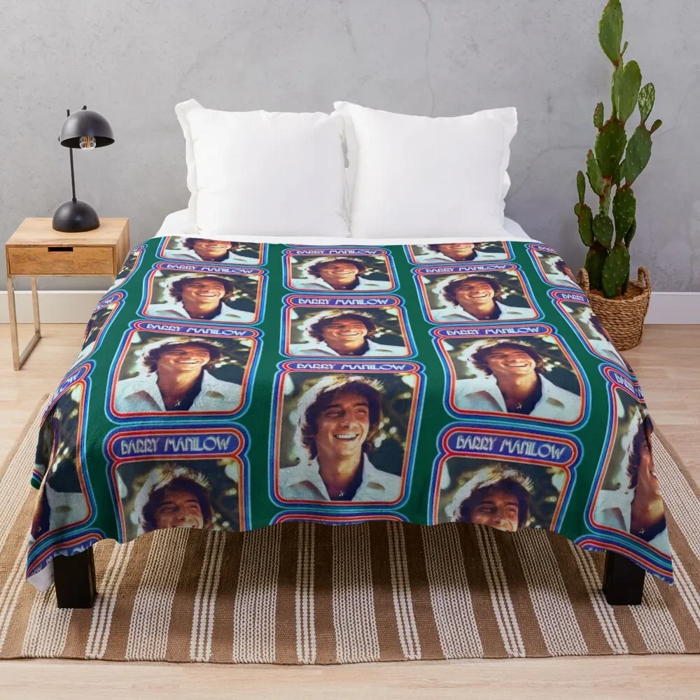 Barry Manilow Throw Blanket Thin Tourist Single Sofa Throw Blankets